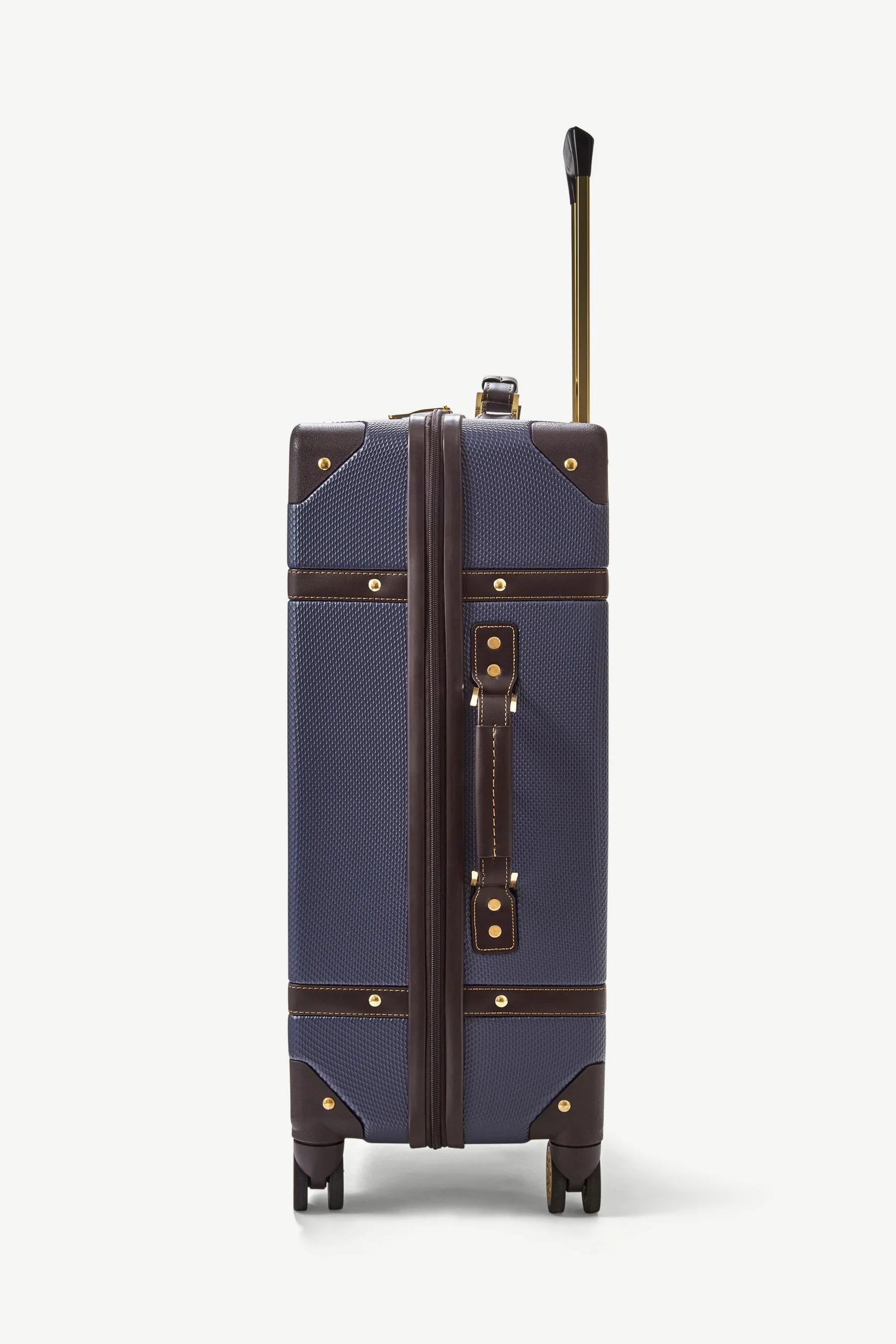 Vintage Medium Suitcase in Navy - Image 3