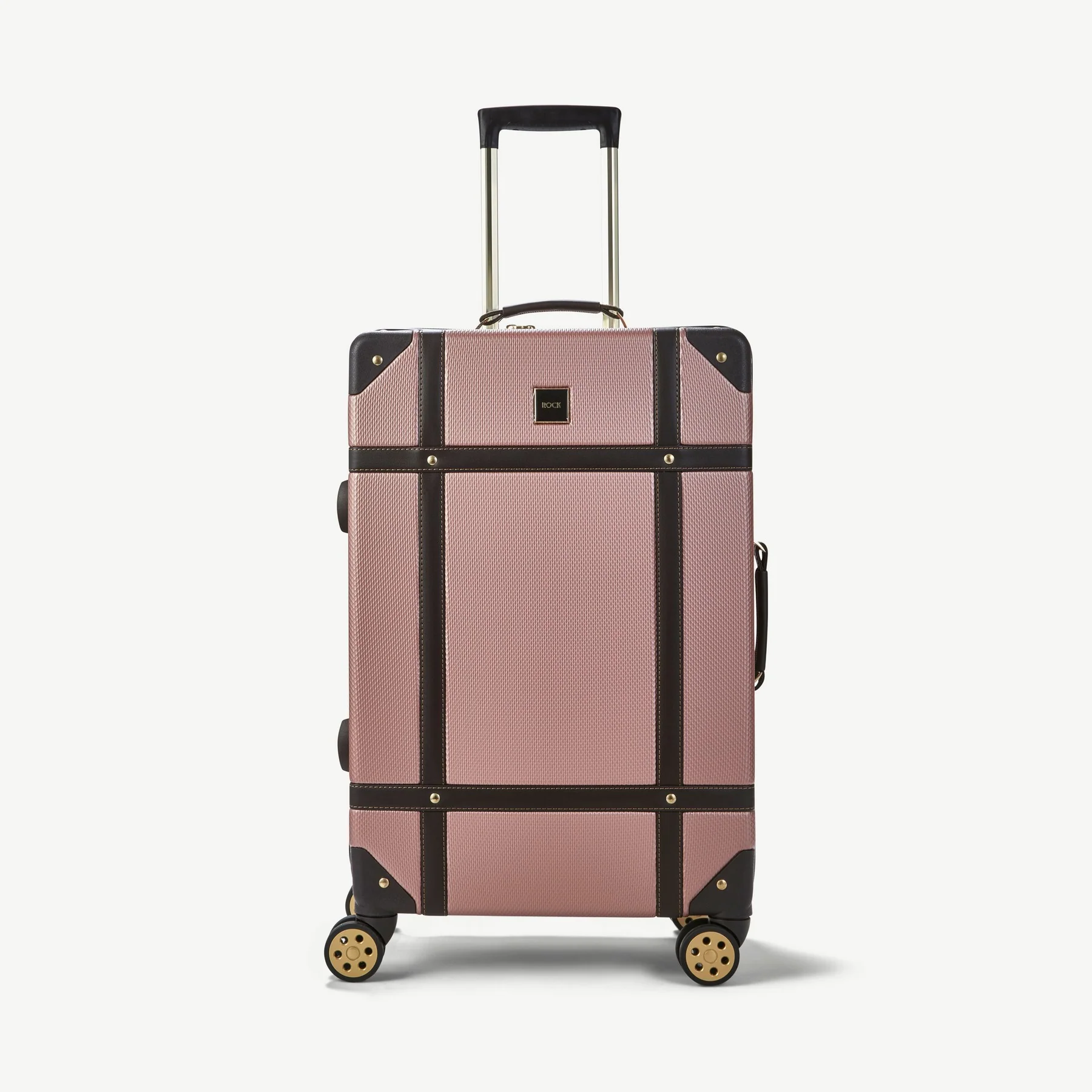 Vintage Medium Suitcase in Rose Pink - Image 2