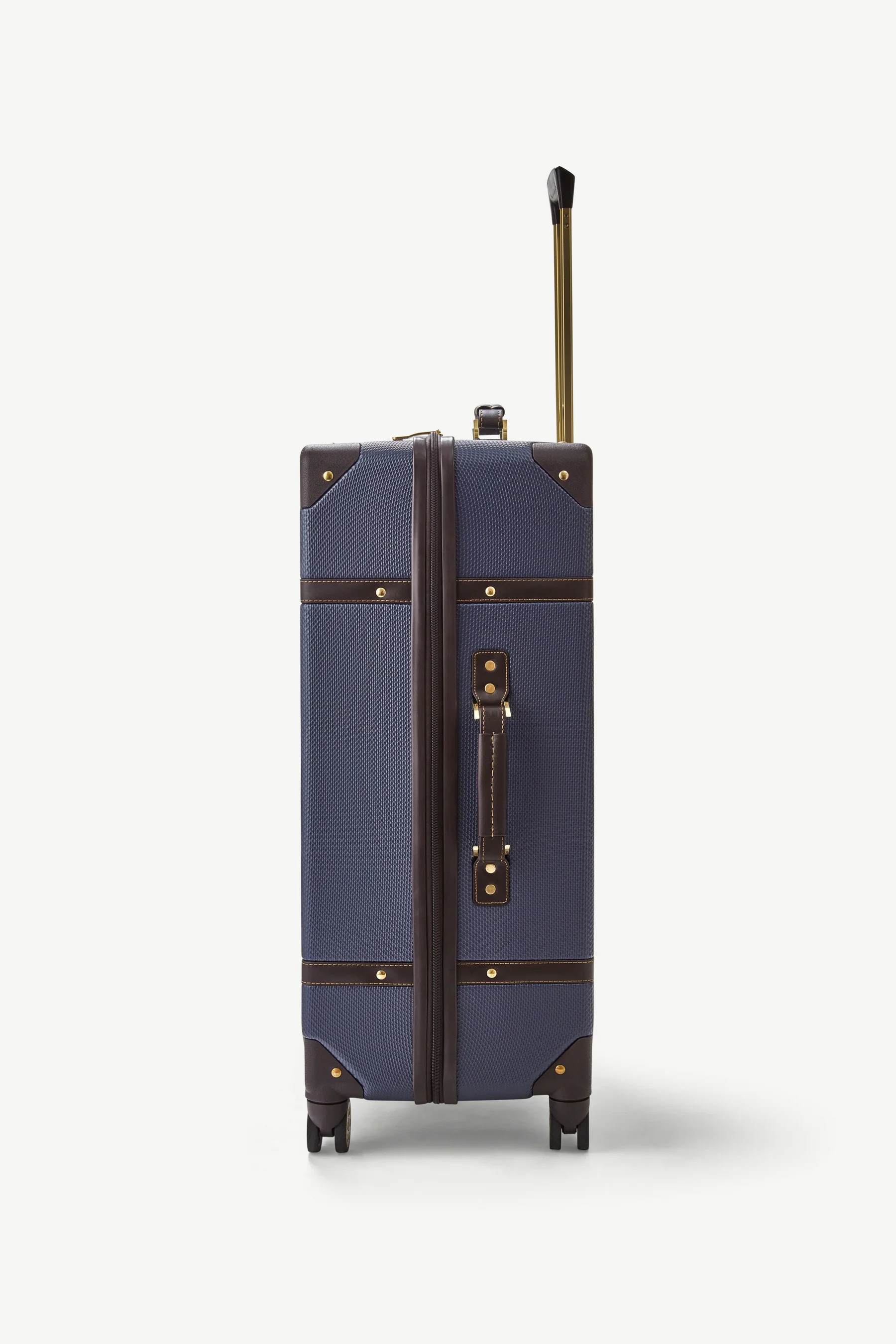 Vintage Set of 3 Suitcases in Navy - Image 4