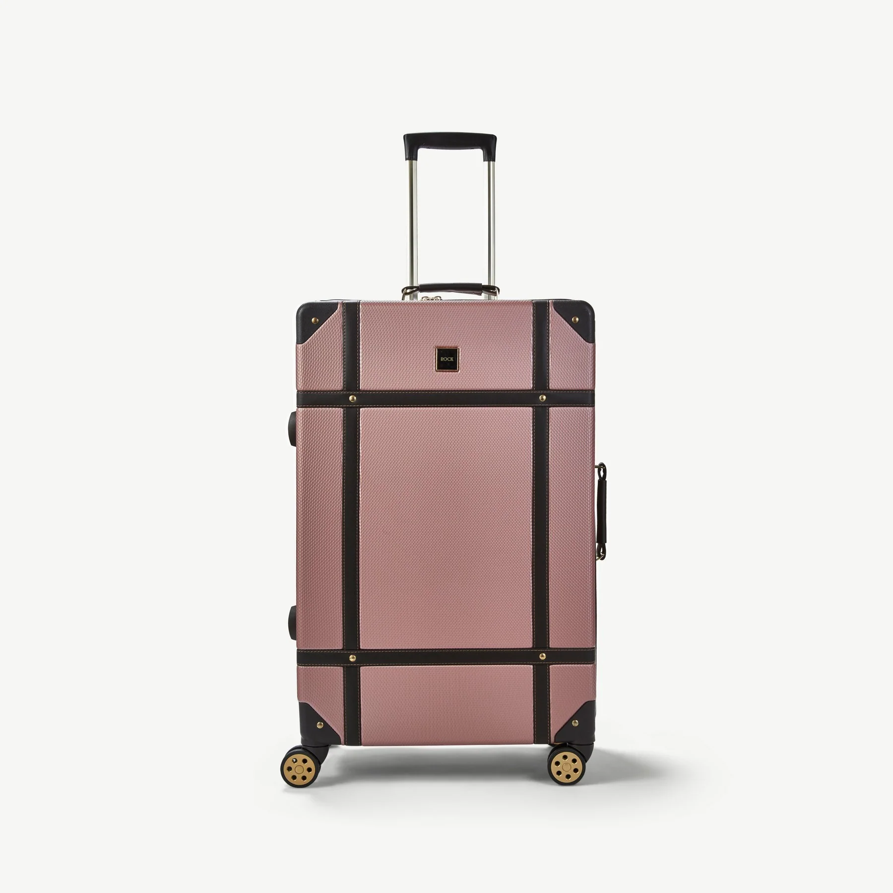 Vintage Set of 3 Suitcases in Rose Pink - Image 3