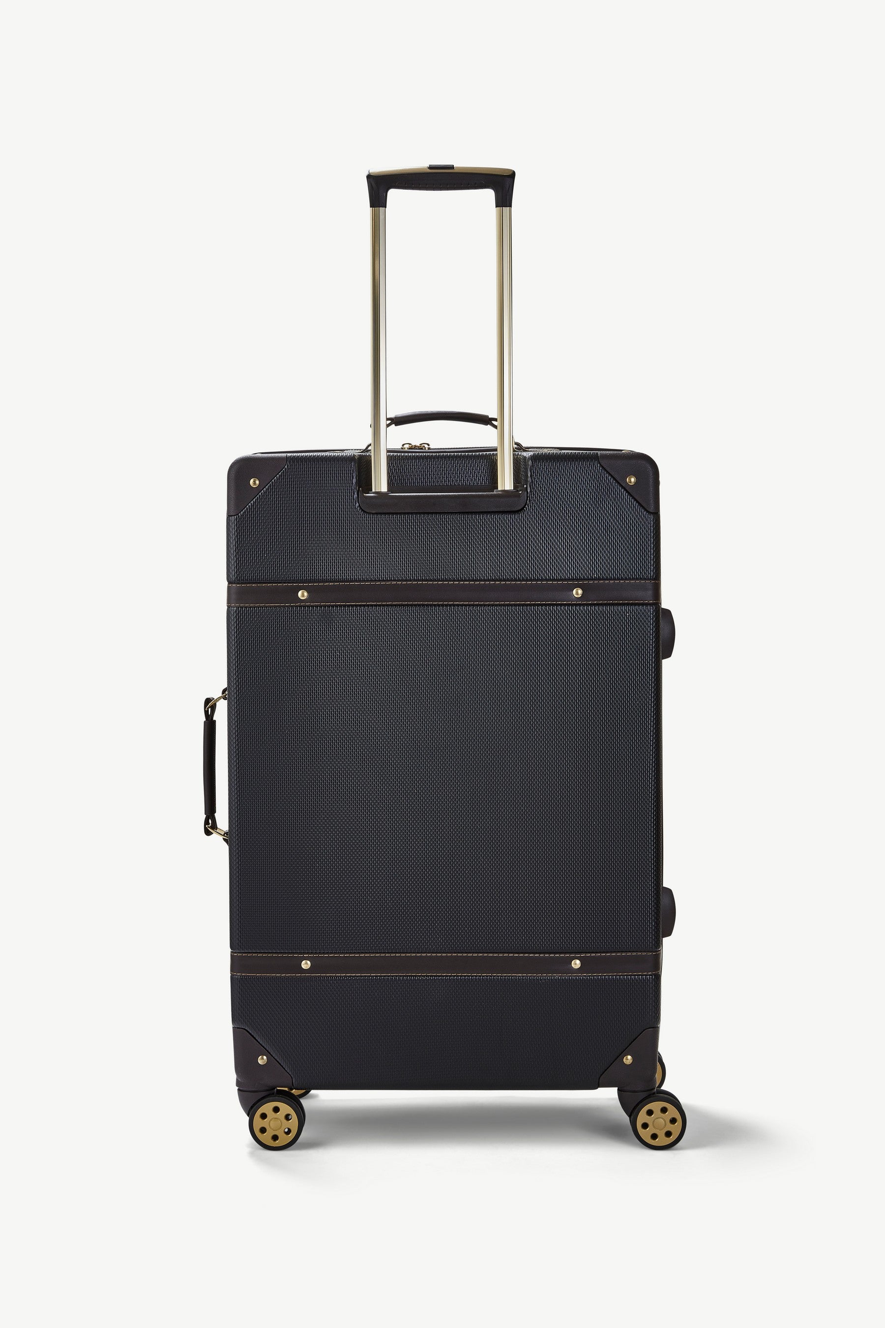 Vintage Set of 4 Suitcases in Black - Image 6