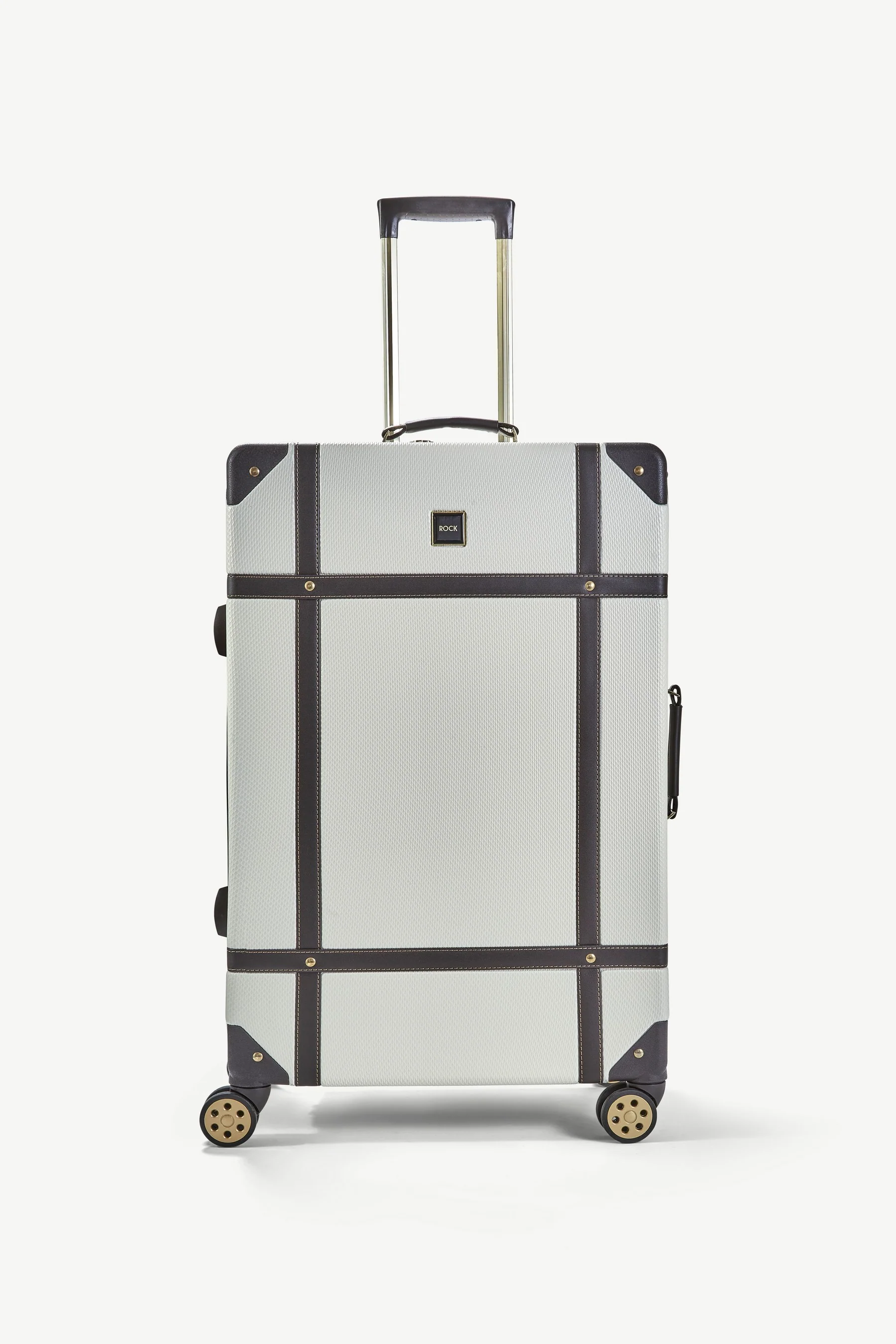 Vintage Set of 4 Suitcases in Cream - Image 4