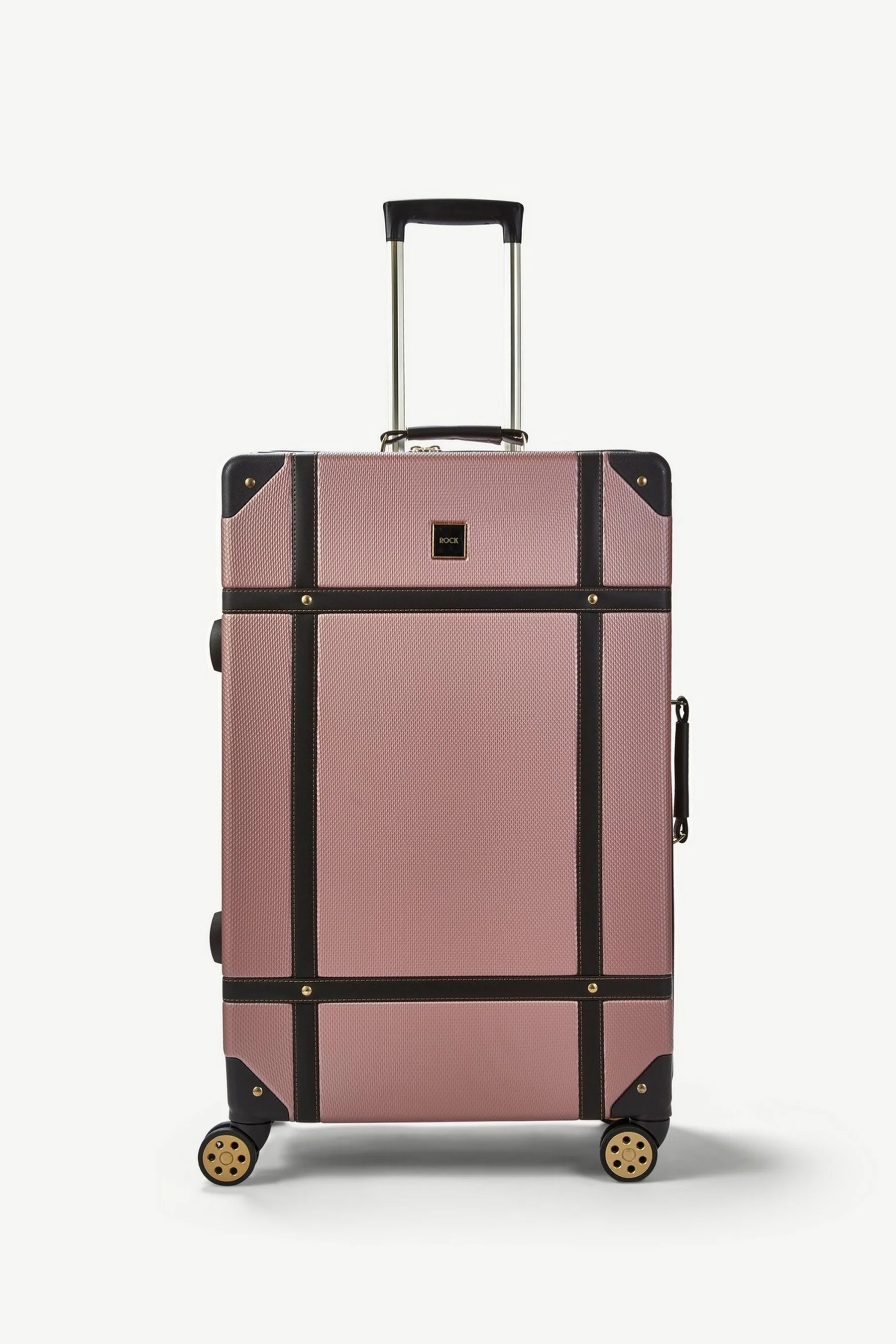Vintage Set of 4 Suitcases in Rose Pink - Image 4