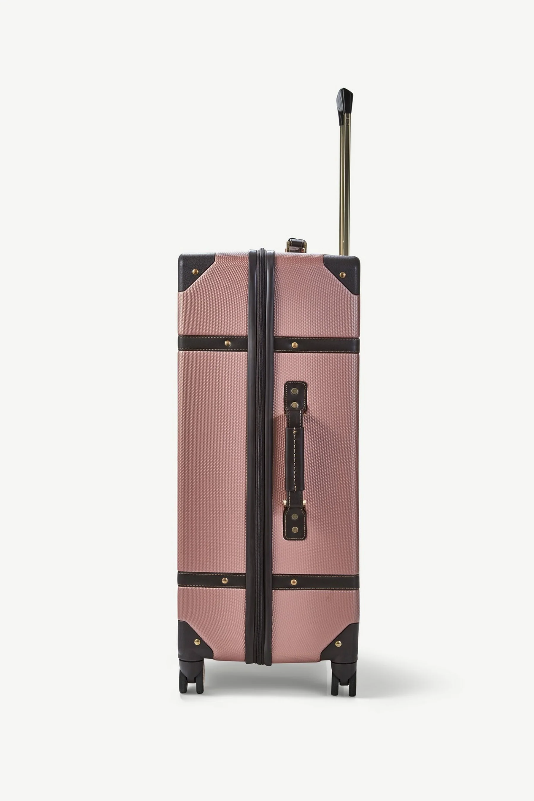 Vintage Set of 4 Suitcases in Rose Pink - Image 5