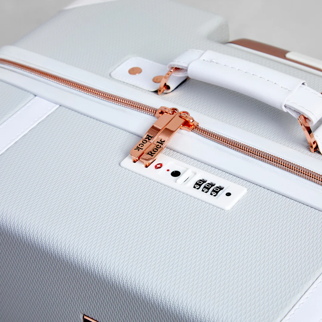 Vintage Small Suitcase in Grey - Image 6