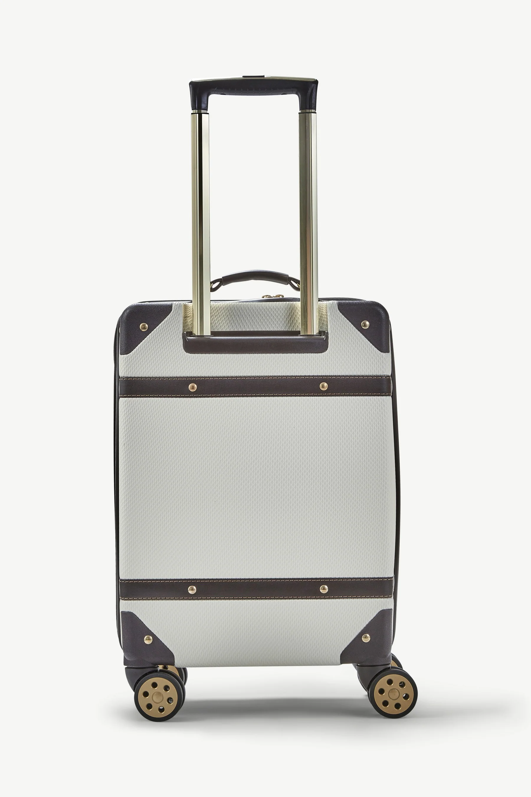 Vintage Small Suitcase in Cream - Image 4