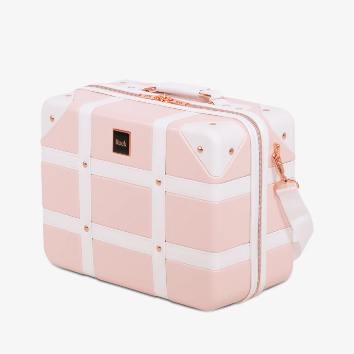 Vintage Vanity Suitcase in Baby Pink
