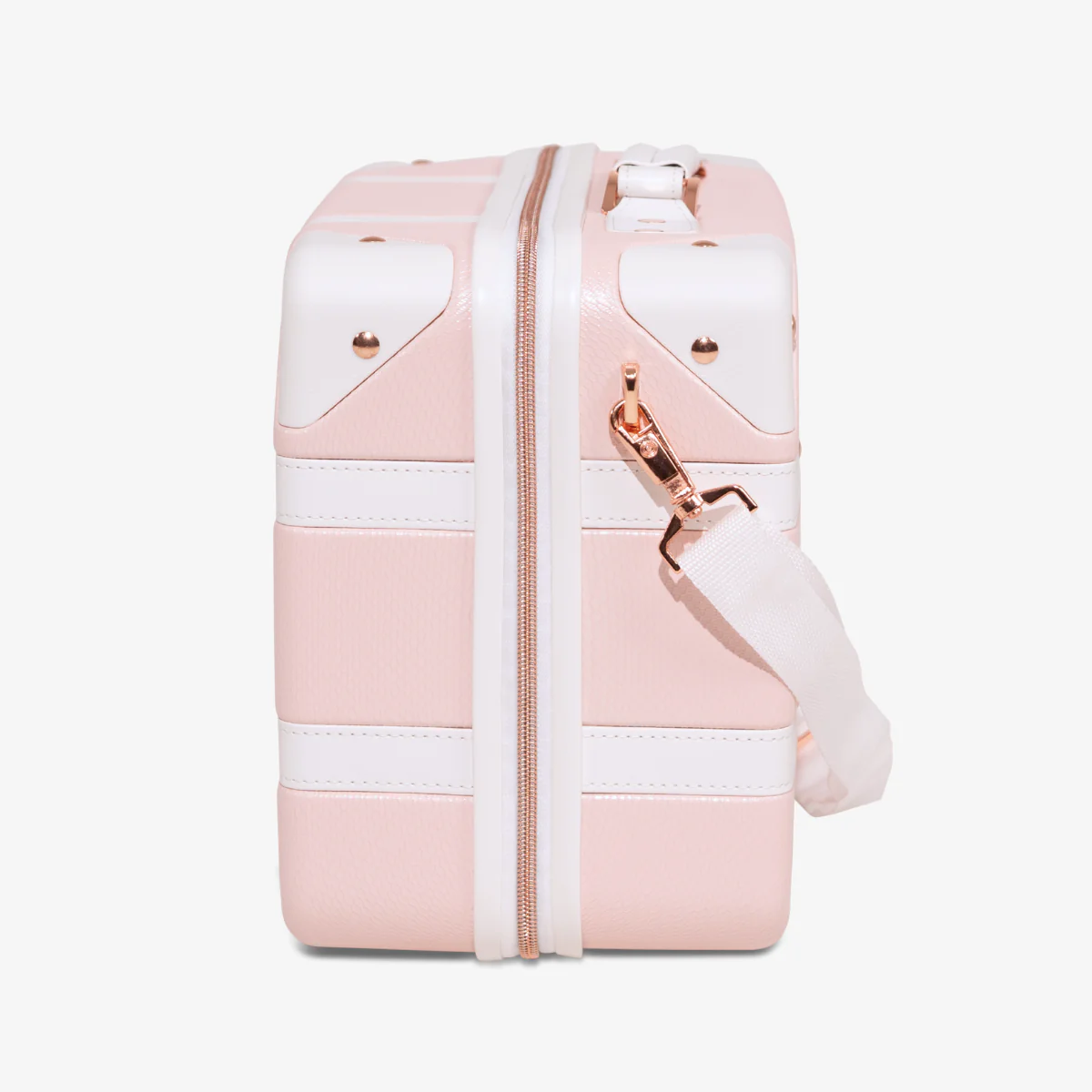 Vintage Vanity Suitcase in Baby Pink - Image 3
