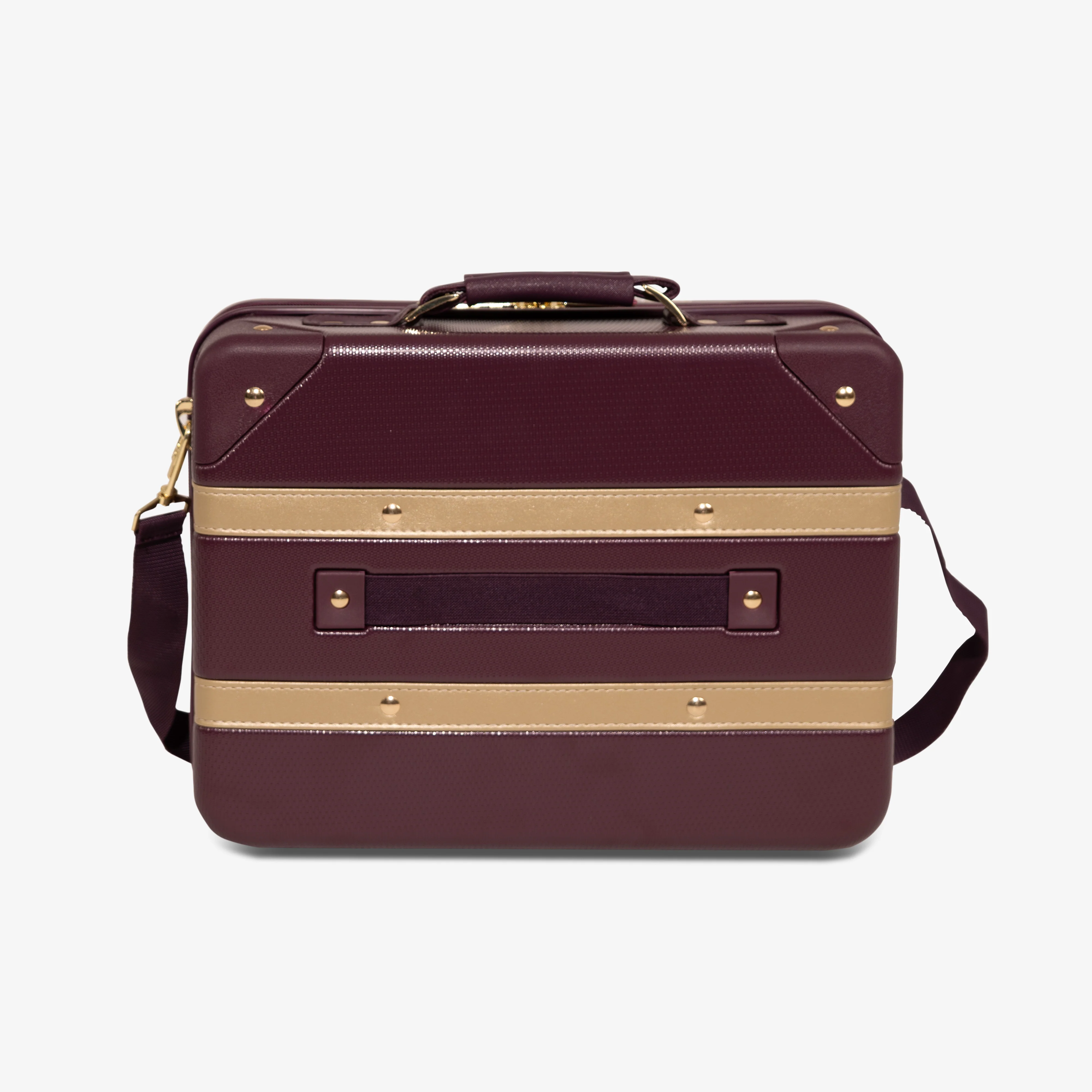 Vintage Vanity Suitcase in Fig - Image 4