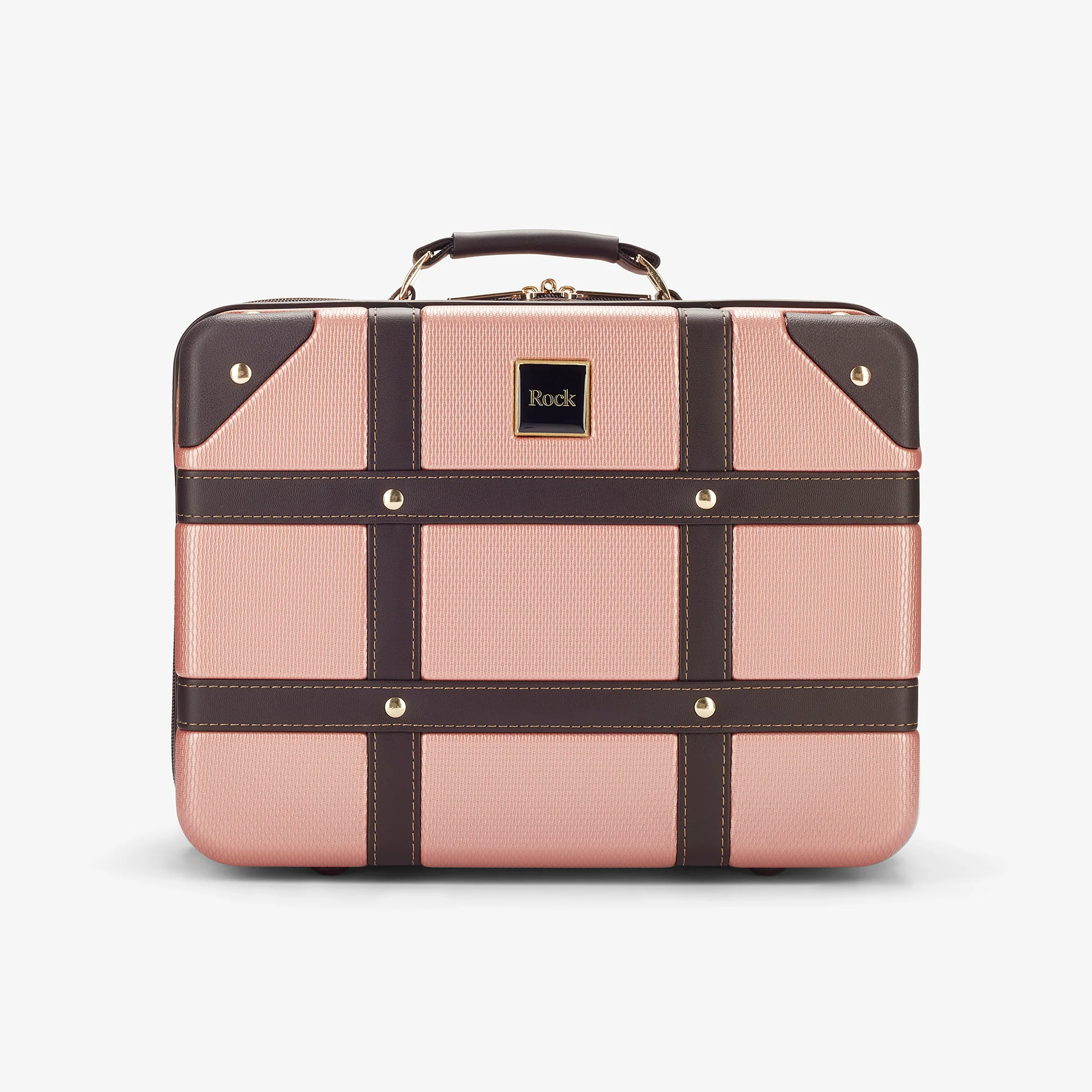 Vintage Vanity Suitcase in Rose Pink - Image 2