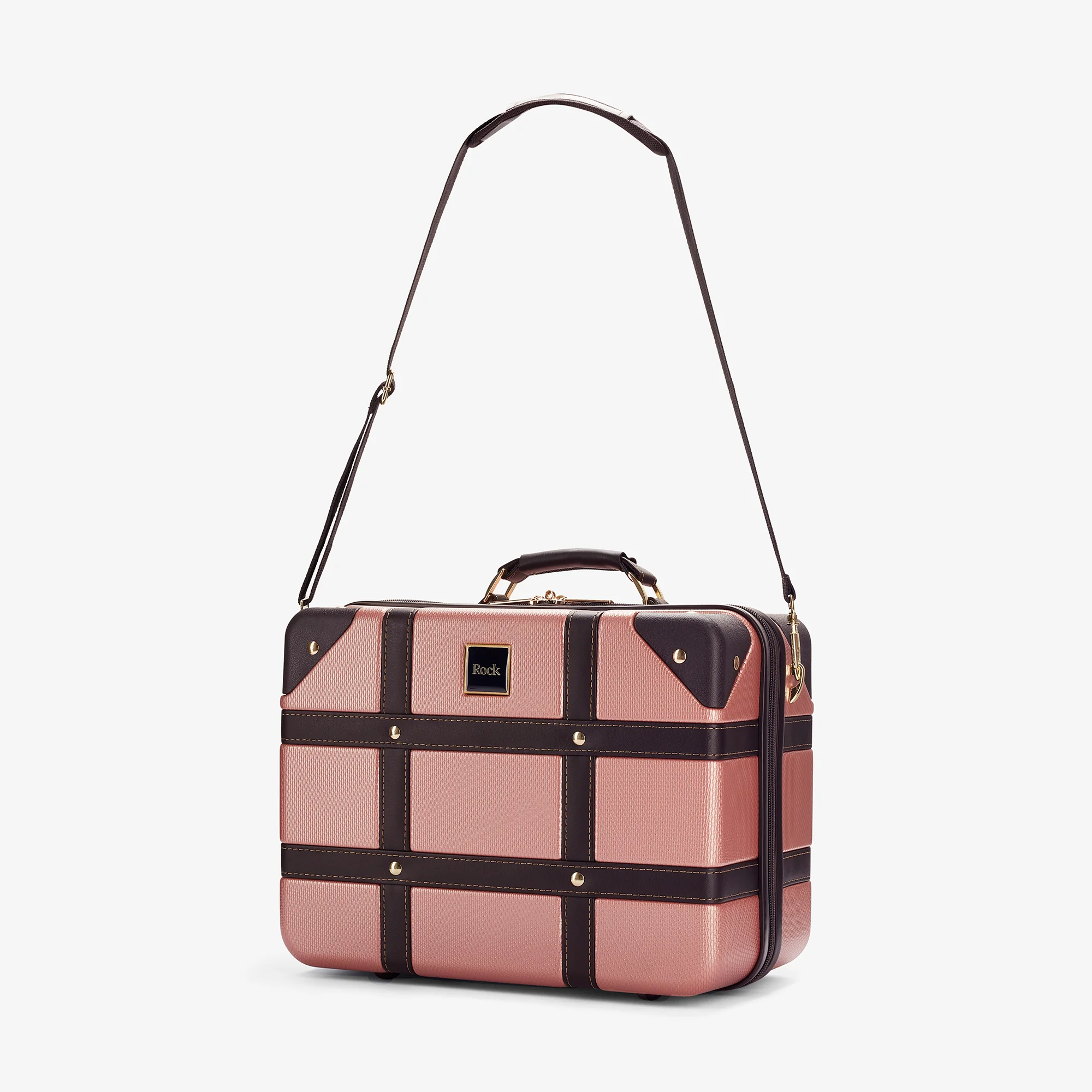 Vintage Vanity Suitcase in Rose Pink - Image 6